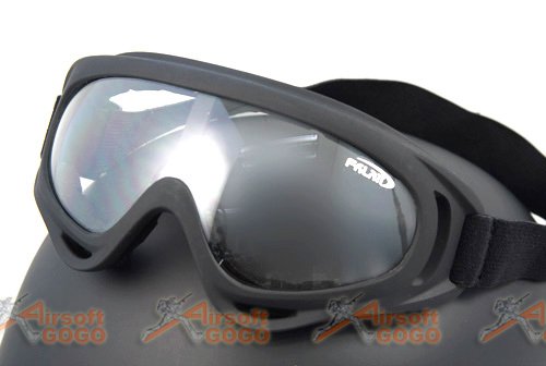 Gear X400 Tactical Airsoft Goggle (Clear)