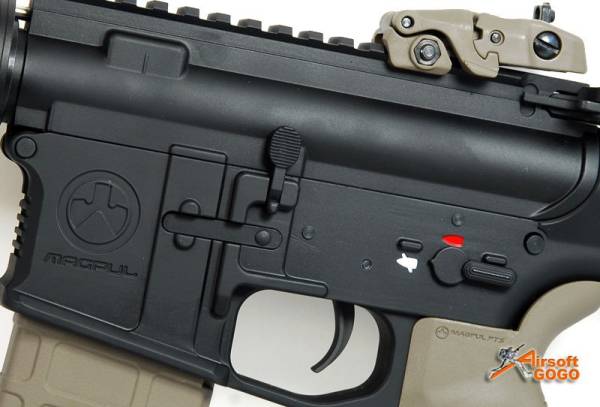 MAGPUL (G&P) M4 CQB MOE AEG (Black x Dark Earth) - Image 3