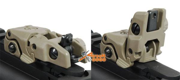 MAGPUL (G&P) M4 CQB MOE AEG (Black x Dark Earth) - Image 4