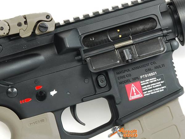 MAGPUL (G&P) M4 CQB MOE AEG (Black x Dark Earth) - Image 6