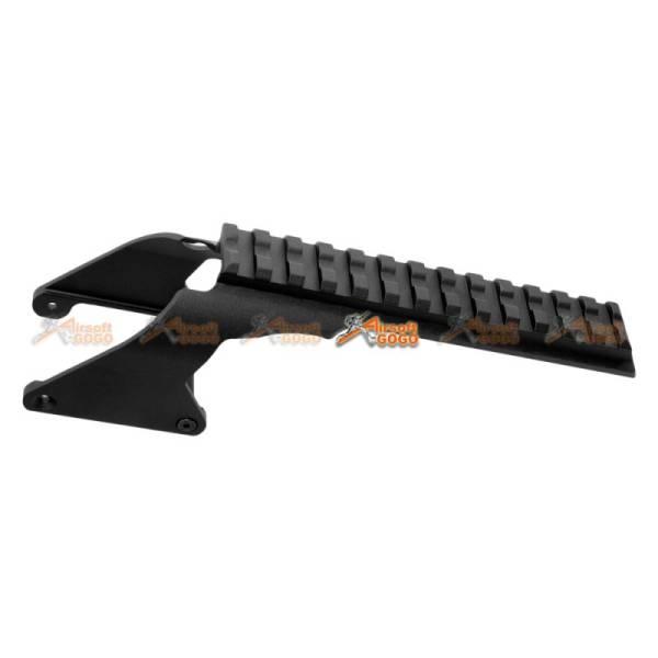 Short Type Receiver Rail for Airsoft G&P M870 Metal Body - Image 3