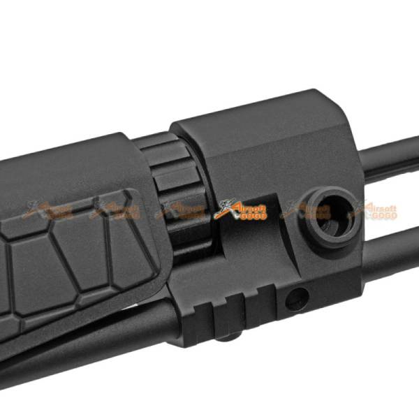 G&P PDW Stock for Airsoft Marui & G&P M4 / M16 Metal Body (Snake, Black) - Image 7