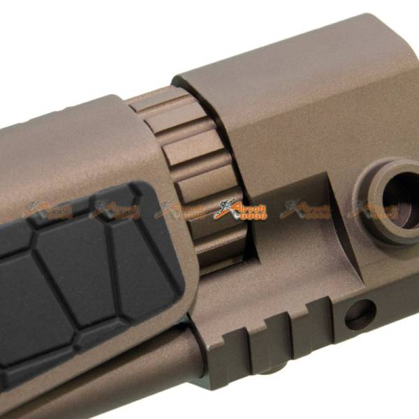 G&P PDW Stock for Airsoft Marui & G&P M4 / M16 Metal Body (Snake, Sand) - Image 6
