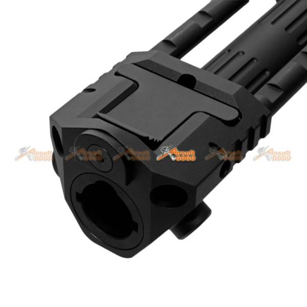 G&P PDW Stock for Airsoft Marui & G&P M4 / M16 Metal Body (Checker, Black) - Image 3