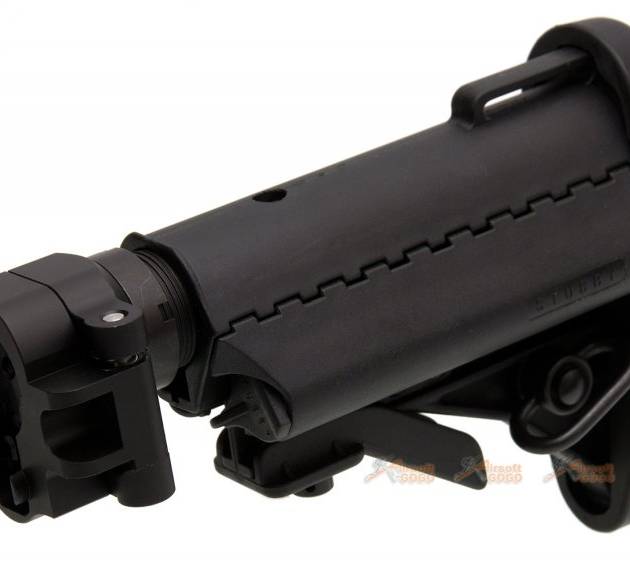 G&P Battery Carry Folding Stock for Marui / G&P M4 AEG (Stubby)