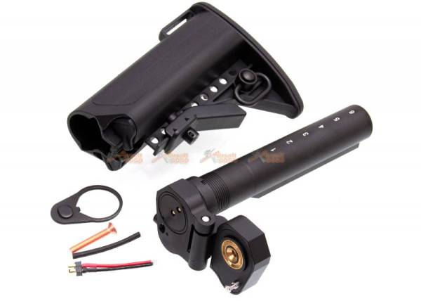 G&P Battery Carry Folding Stock for Marui / G&P M4 AEG (Crane) - Image 4