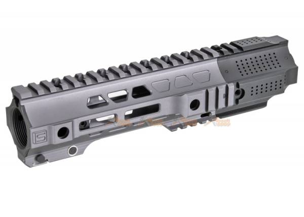 G&P CQB Railed Handguard With SAI QD System for Tokyo Marui, G&P M4 / M16 AEG RIFLE -  Gray - Image 2