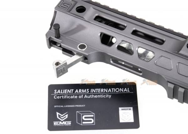 G&P CQB Railed Handguard With SAI QD System for Tokyo Marui, G&P M4 / M16 AEG RIFLE -  Gray - Image 7