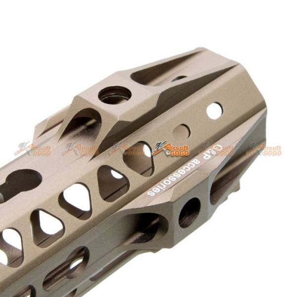 MOTS II 8 Inch Keymod Phantom Handguard for Marui G&P Standard M4 / M16 Series & WA M4A1 Series Airsoft GBB (Sand) - Image 6