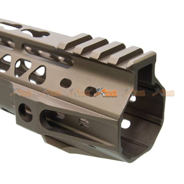 MOTS II 8 Inch Keymod Phantom Handguard for Marui G&P Standard M4 / M16 Series & WA M4A1 Series Airsoft GBB (Sand) - Image 2
