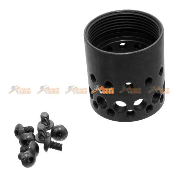 MOTS II 8 Inch Keymod Phantom Handguard for Marui G&P Standard M4 / M16 Series & WA M4A1 Series Airsoft GBB (Sand) - Image 4