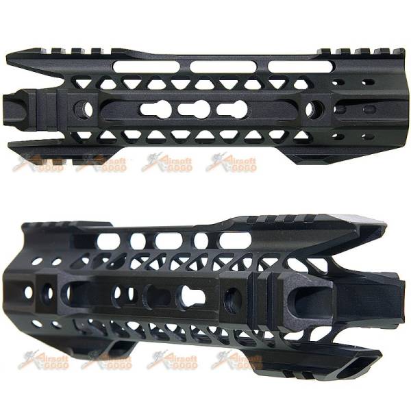 MOTS II 8 Inch Keymod Phantom Handguard for Marui M4 / M16 & WA M4A1 Series Airsoft GBBR (Black) - Image 7
