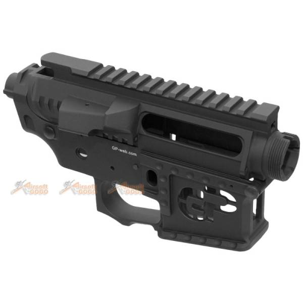 G&P Signature Receiver for Tokyo Marui M4 / M16 & G&P FRS Series (Black) - Image 3