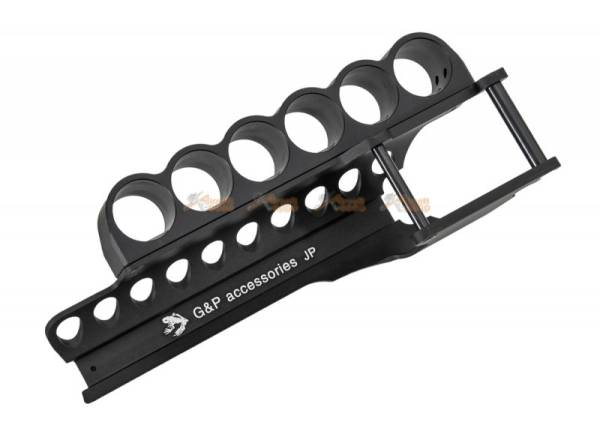 G&P Shotshell Receiver Rail for Tokyo Marui Shotgun (Short) -Black - Image 2