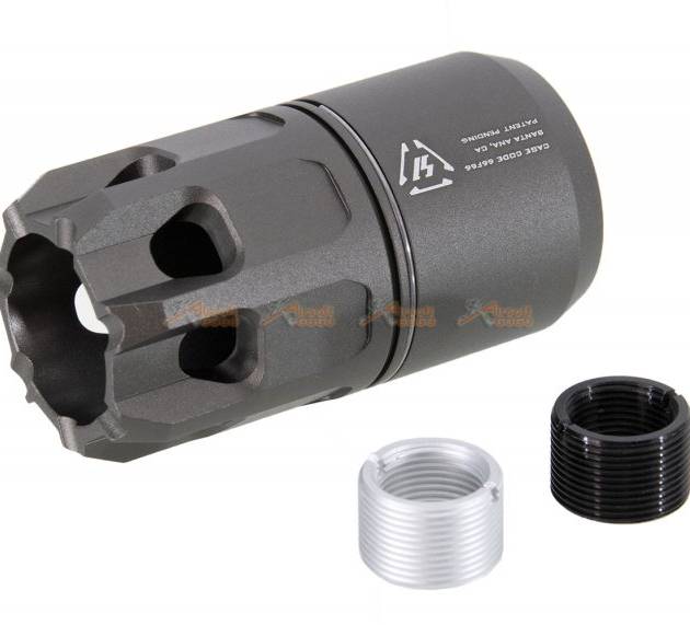 G&P Strike Industries Oppressor for M4 14mm CW & 14mm CCW ( Muzzle Devices ) -Grey