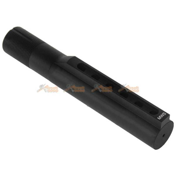 G&P Roller Bolt with MWS 6 Postion Buffer Tube for Tokyo Marui M4A1 MWS GBBR (Black) - Image 3