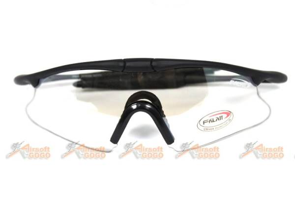 UV Protect Police Shooting Glasses Sunglasses Clear - Image 3
