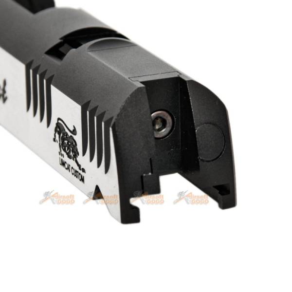 Gunsmith Bros CNC Aluminum Limcat Spearcat Open Slide Kit for Tokyo Marui Hi-Capa 5.1 (2 Tone) - Image 10