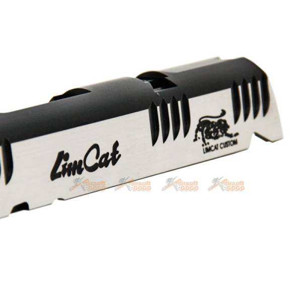 Gunsmith Bros CNC Aluminum Limcat Spearcat Open Slide Kit for Tokyo Marui Hi-Capa 5.1 (2 Tone) - Image 9