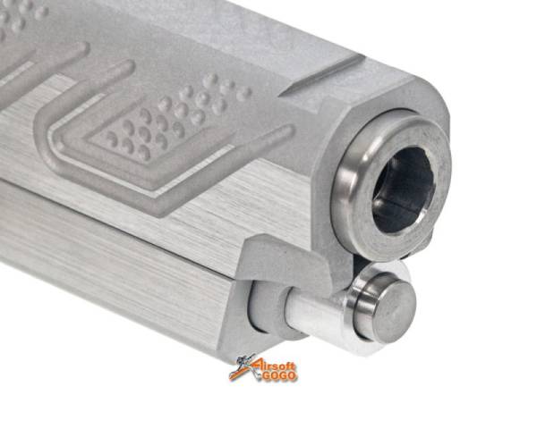 Gunsmith Bros CNC Aluminum PT Style Standard Slide Set for Tokyo marui Hi-Capa Series (Silver) - Image 6