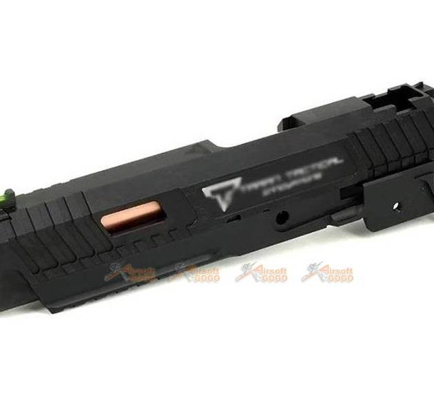 Gunsmith Bros John Wick 3 CNC Aluminum STI Combat Master Slide Kit Set for Tokyo Marui Hi Capa Pistol GBB