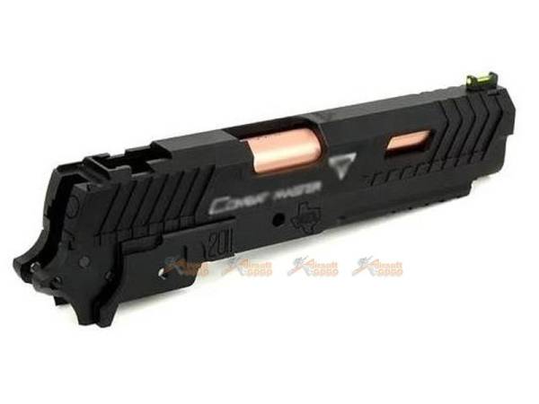 Gunsmith Bros John Wick 3 CNC Aluminum STI Combat Master Slide Kit Set for Tokyo Marui Hi Capa Pistol GBB - Image 2