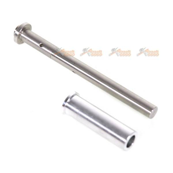 Gunsmith Bros Triangle Slide Set (Small R Cut w/ Frame & Guide Rod) for Tokyo Marui Hi-Capa GBB Series (2 Tone) - Image 3