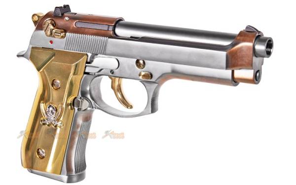 HK M9 SV SKULL (SEMI & FULL AUTO) GBB Pistol