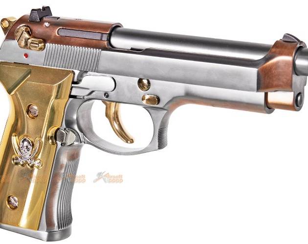 HK M9 SV SKULL (SEMI & FULL AUTO) GBB Pistol