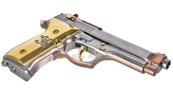 HK M9 SV SKULL (SEMI & FULL AUTO) GBB Pistol - Image 3