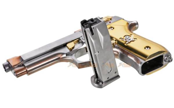 HK M9 SV SKULL (SEMI & FULL AUTO) GBB Pistol - Image 2