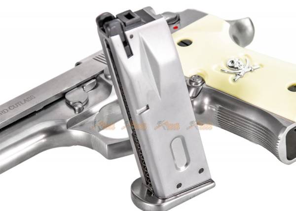 WE M92F Sword Cutlass - Sliver (Ivory Color Grip) - Image 7