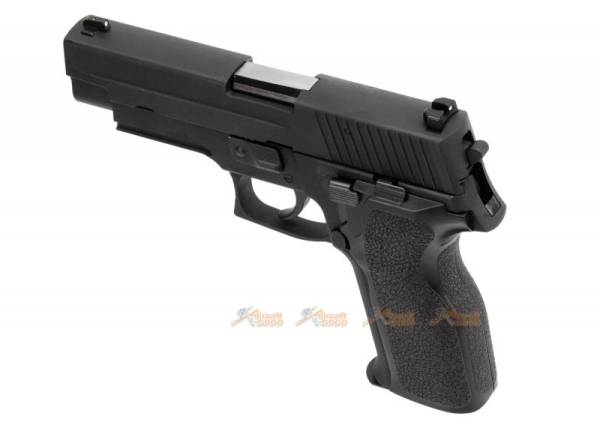 WE Full Metal Tactical F226 E2 Rail Gas Blow Back Pistol(Black) - Image 2