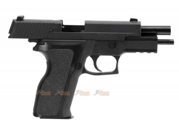 WE Full Metal Tactical F226 E2 Rail Gas Blow Back Pistol(Black) - Image 9