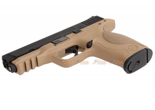 WE-Tech Big Bird M&P9 XW40 GBB Pistol (Black, Flat Dark Earth Color) - Image 3