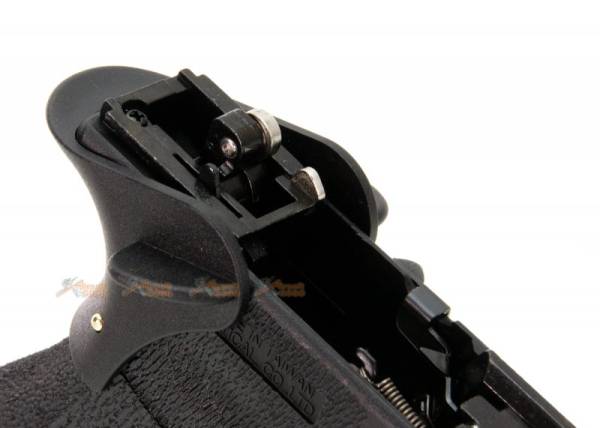 Polymer Lower Grip for WE G17 G34 Airsoft GBB (Black) - Image 5