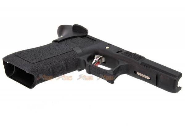 Polymer Lower Grip for WE G17 G34 Airsoft GBB (Black) - Image 3
