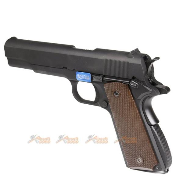 WE Alloy M1911 CO2 Blowback Pistol (Black) - Image 2