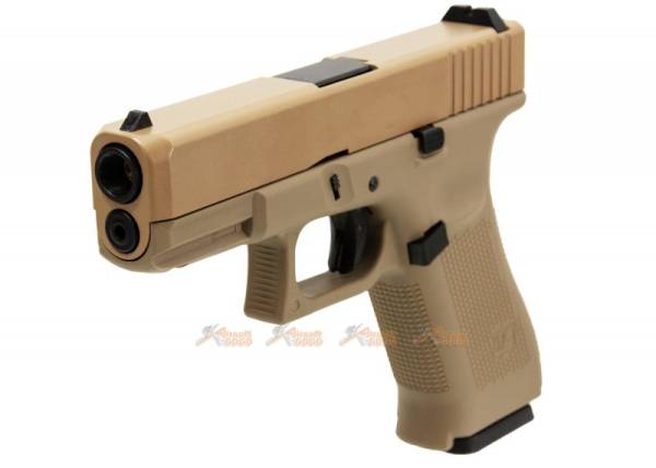 WE Gen5 Alloy Silde G19X GBB Pistol (Tan) - Image 6