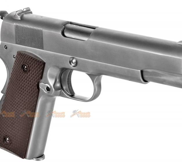 WE Alloy M1911 CO2 Blowback Pistol (Silver)