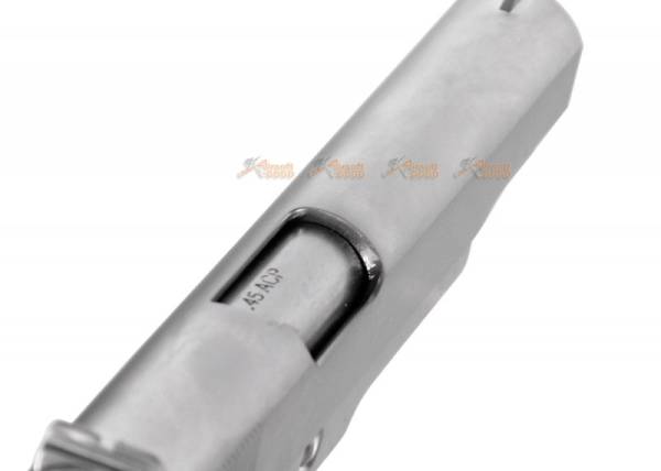 WE Alloy M1911 CO2 Blowback Pistol (Silver) - Image 2