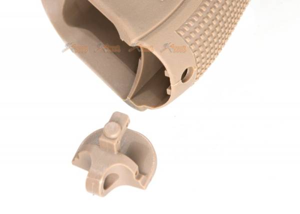 WE G17F Gen5 France Style GBB Pistol (Tan color Frame, Black color Slide) - Image 7