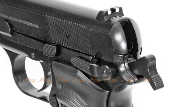 WE Browning Hi-Power MK3 MKIII GBB (Black, Marking) - Image 5