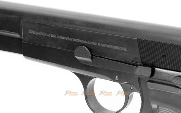 WE Browning Hi-Power MK3 MKIII GBB (Black, Marking) - Image 3