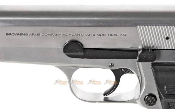WE Browning Hi-Power MK3 MKIII GBB (Silver, Marking) - Image 4