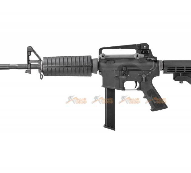 WE M4A1 PCC Version GBB Rifle - Black