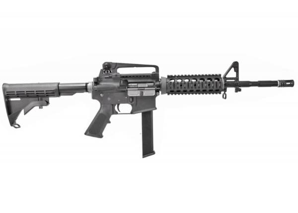 WE M4A1 RIS PCC Version GBB Rifle - Black - Image 2
