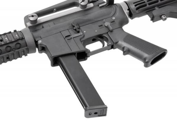 WE M4A1 RIS PCC Version GBB Rifle - Black - Image 7