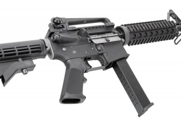 WE M4A1 RIS PCC Version GBB Rifle - Black - Image 8