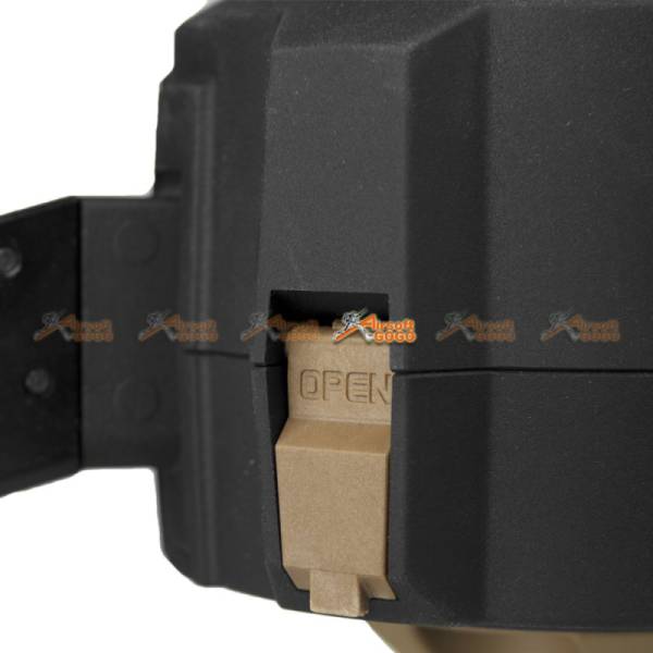 HFC M9 Metal Gas Drum Magazine for Marui / WE / HFC M9 Series Airsoft GBB (Black) - Image 3
